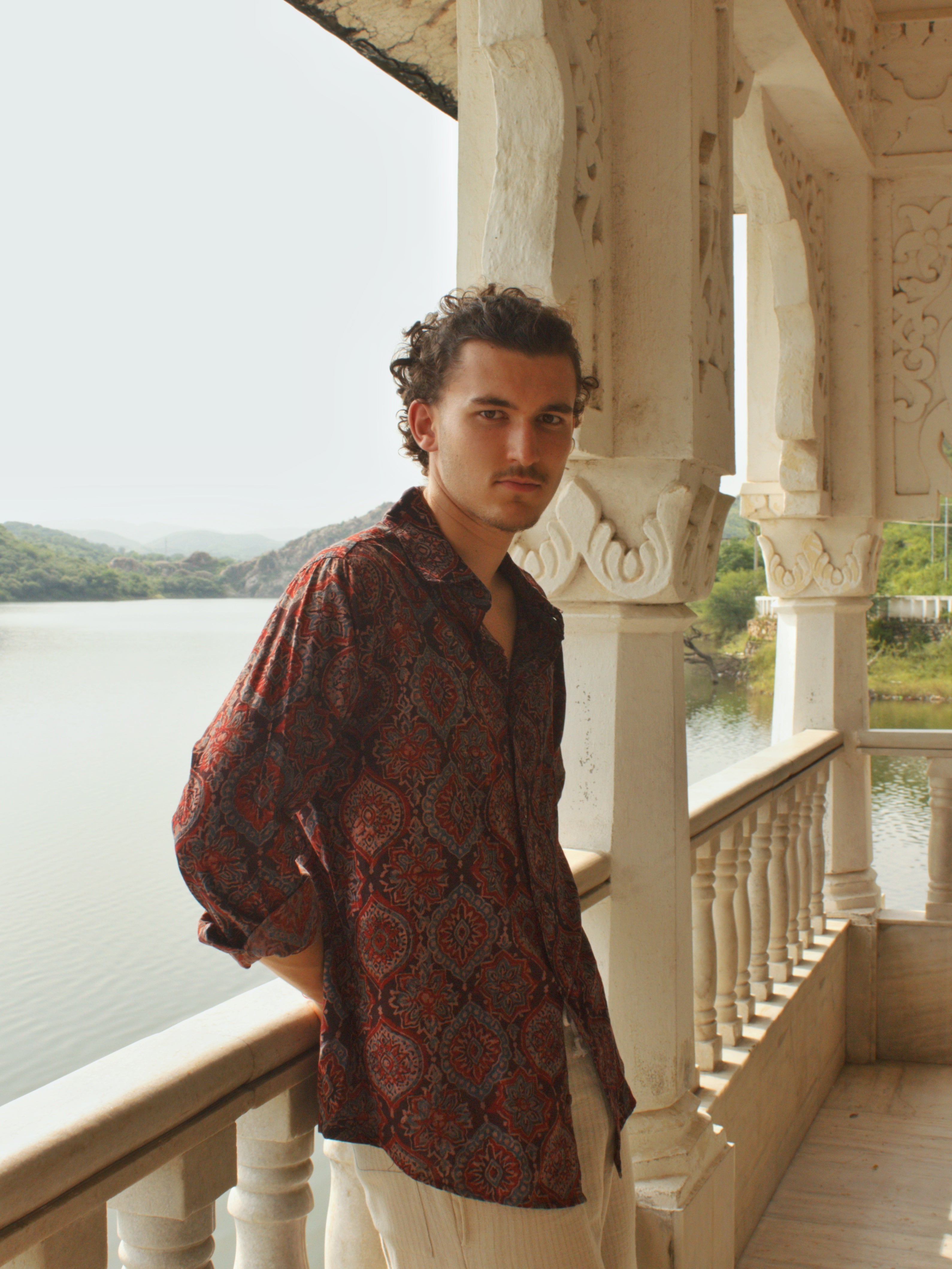 Rustic Rhythms Block Printed Shirt